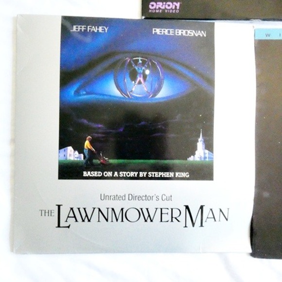 Stephen King Laserdisc Lot Of 5 Dark Half Sleepwalkers Misery Lawnmower Man 1 & - Picture 4 of 11